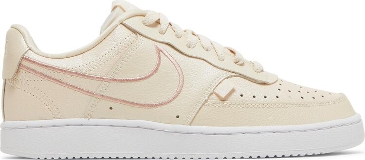 

Кроссовки Nike Wmns Court Vision Low Premium 'Pearl White', коричневый