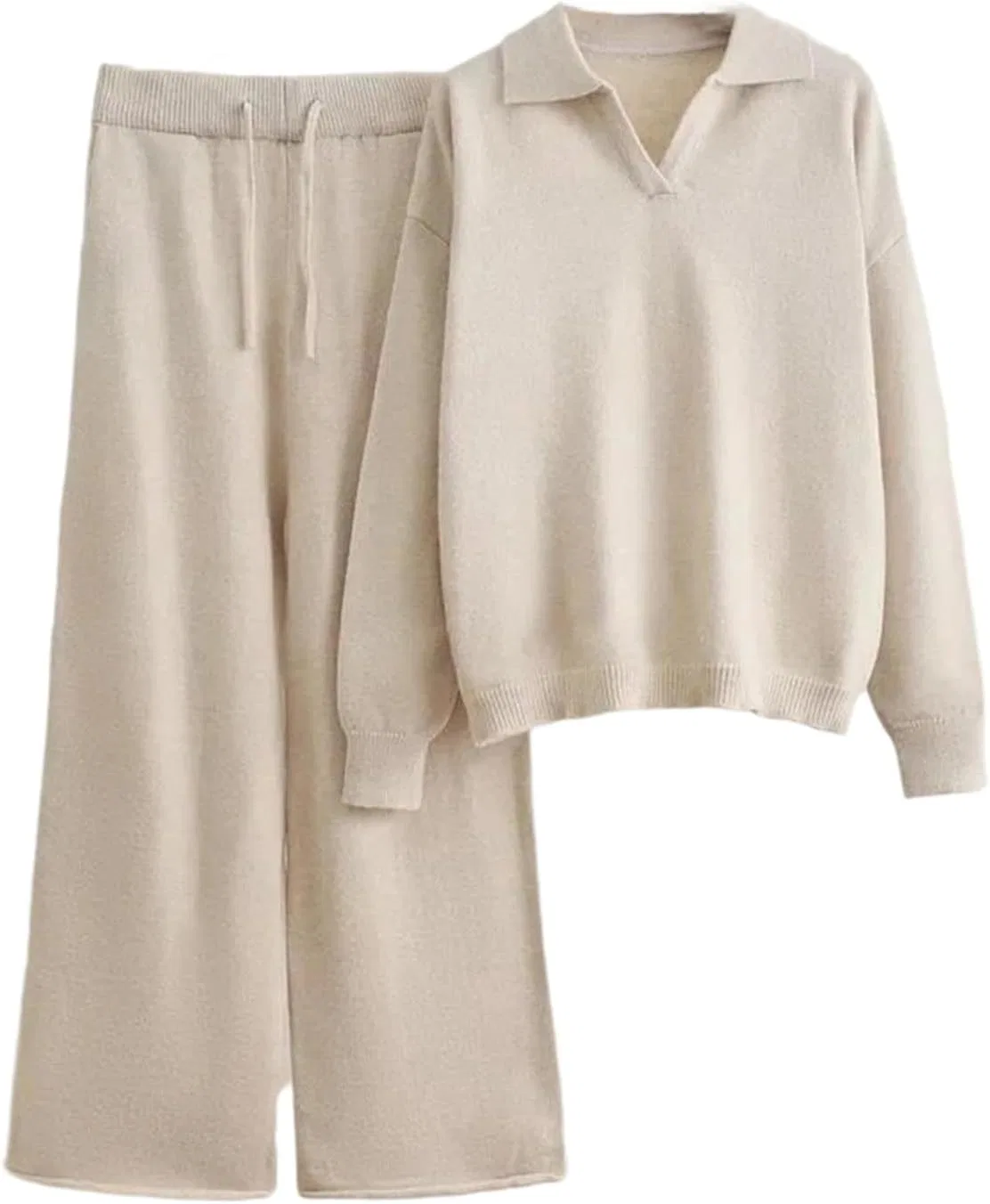 Женский спортивный костюм из трикотажа, Khaki