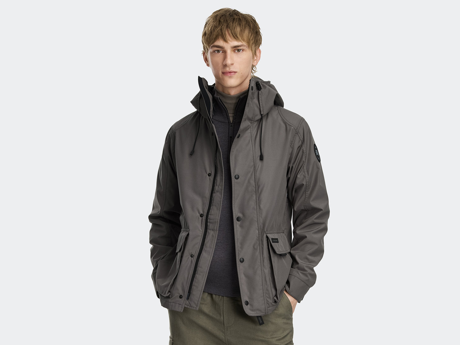 

Куртка Canada Goose Lockeport Black Label, Coastal Grey
