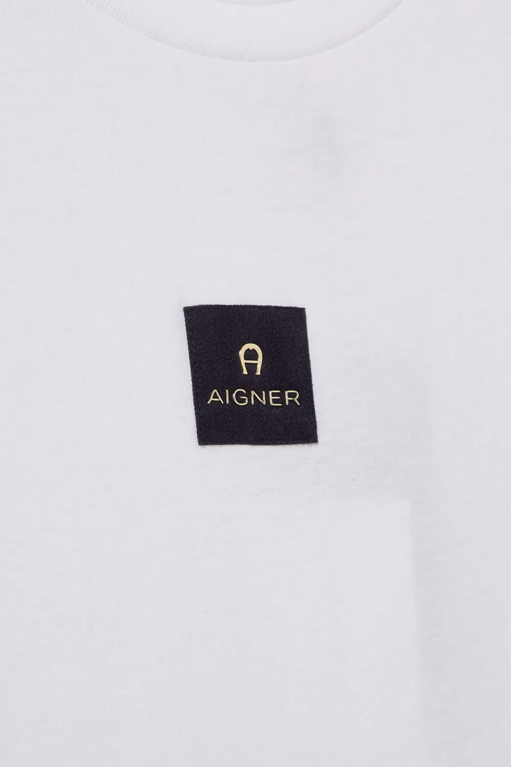 Футболка с принтом Square Logo AIGNER — фото 3