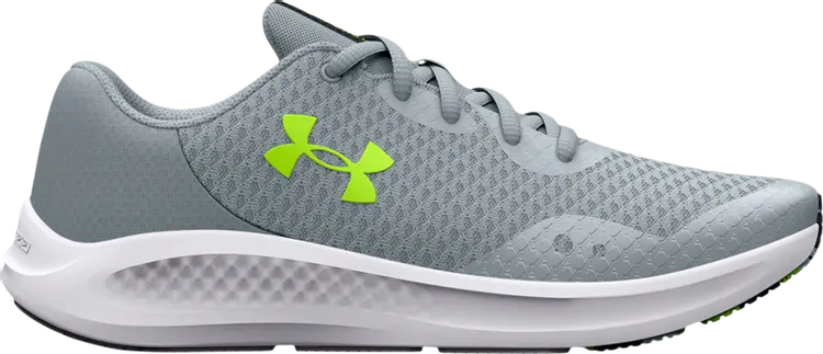 

Кроссовки Under Armour Charged Pursuit 3 GS Harbor Blue Lime, синий