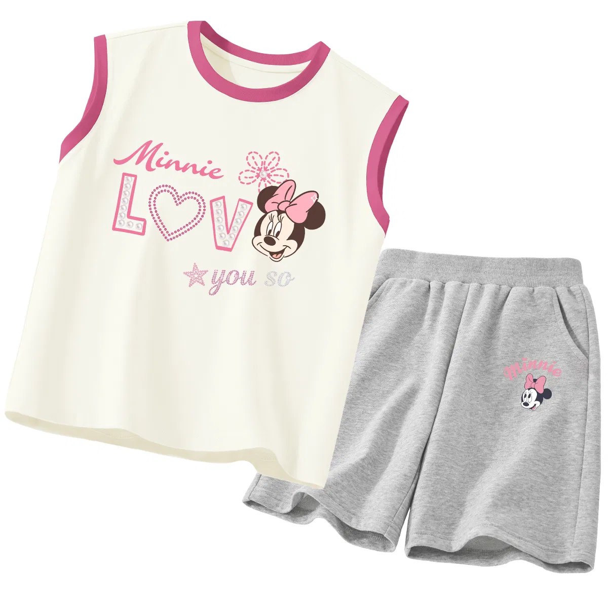 Костюм спортивный с круглым вырезом, Disney, Diamond Rose Red