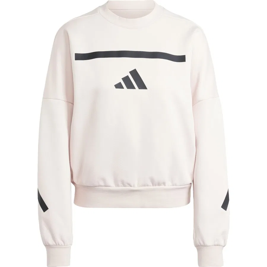 Свитшот спортивный с принтом Z.N.E. adidas, Серый — фото 3