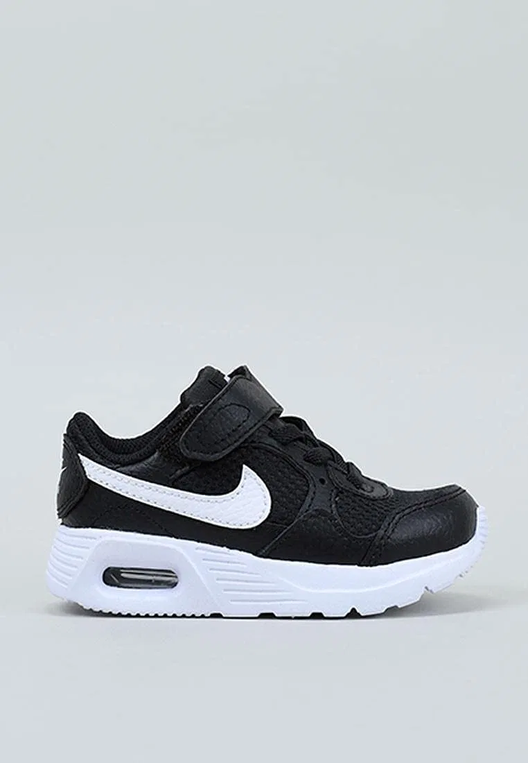 Детские кроссовки для мальчиков с амортизацией Air Max Sc NIKE, Black — фото 2
