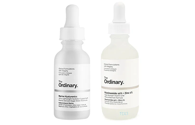 Набор сывороток с ниацинамидом и гиалуроновой кислотой The Ordinary, Ocean Hyaluronic Acid Serums