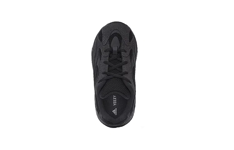 Детские кроссовки для малышей с принтом Yeezy Boost 700 V2 Vanta Adidas Originals, Черный — фото 4