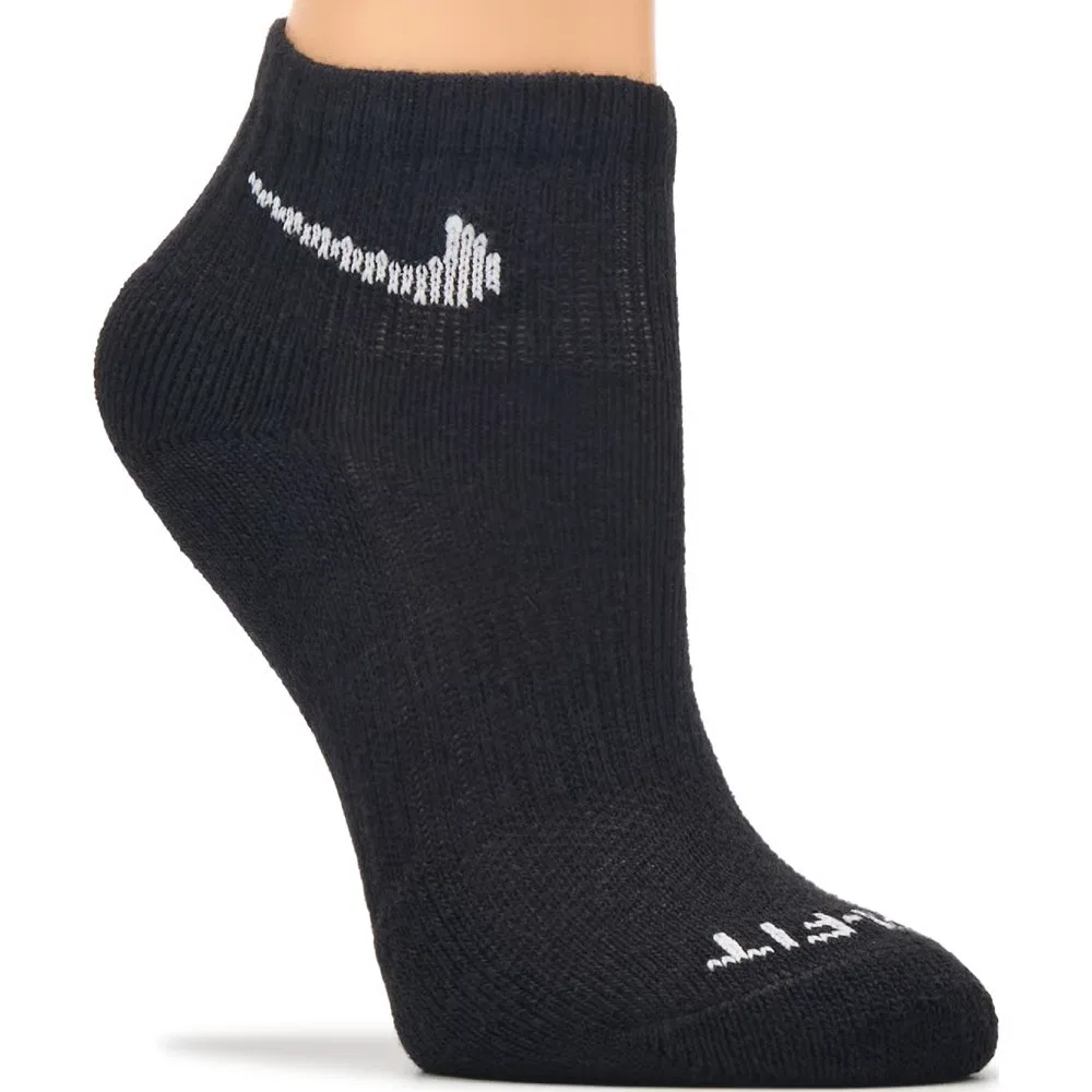 Детский набор из 6 пар носков до щиколотки размера XS для подростков Nike, Black/White — фото 2