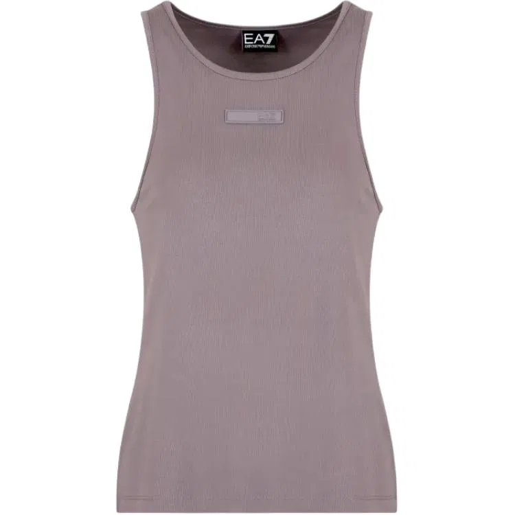 Женский спортивный топ без рукавов Emporio Armani, Gray Brown
