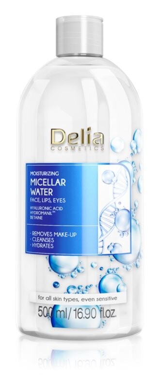 

Увлажняющая мицеллярная вода Delia Cosmetics Micellar Water Hyaluronic Acid