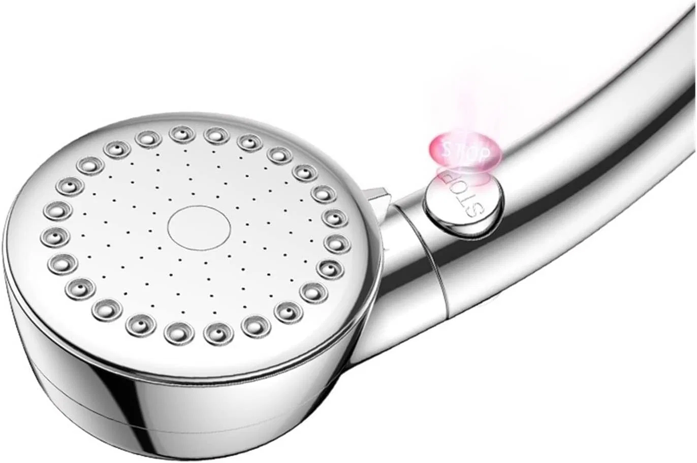 Ручной душ с регулировкой давления, NASUNJIA, Pink Shower Set 4 — фото 2