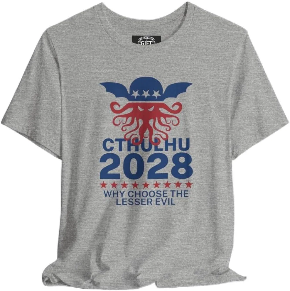 Мужская футболка с Ктулху 3001, Athletic Heather