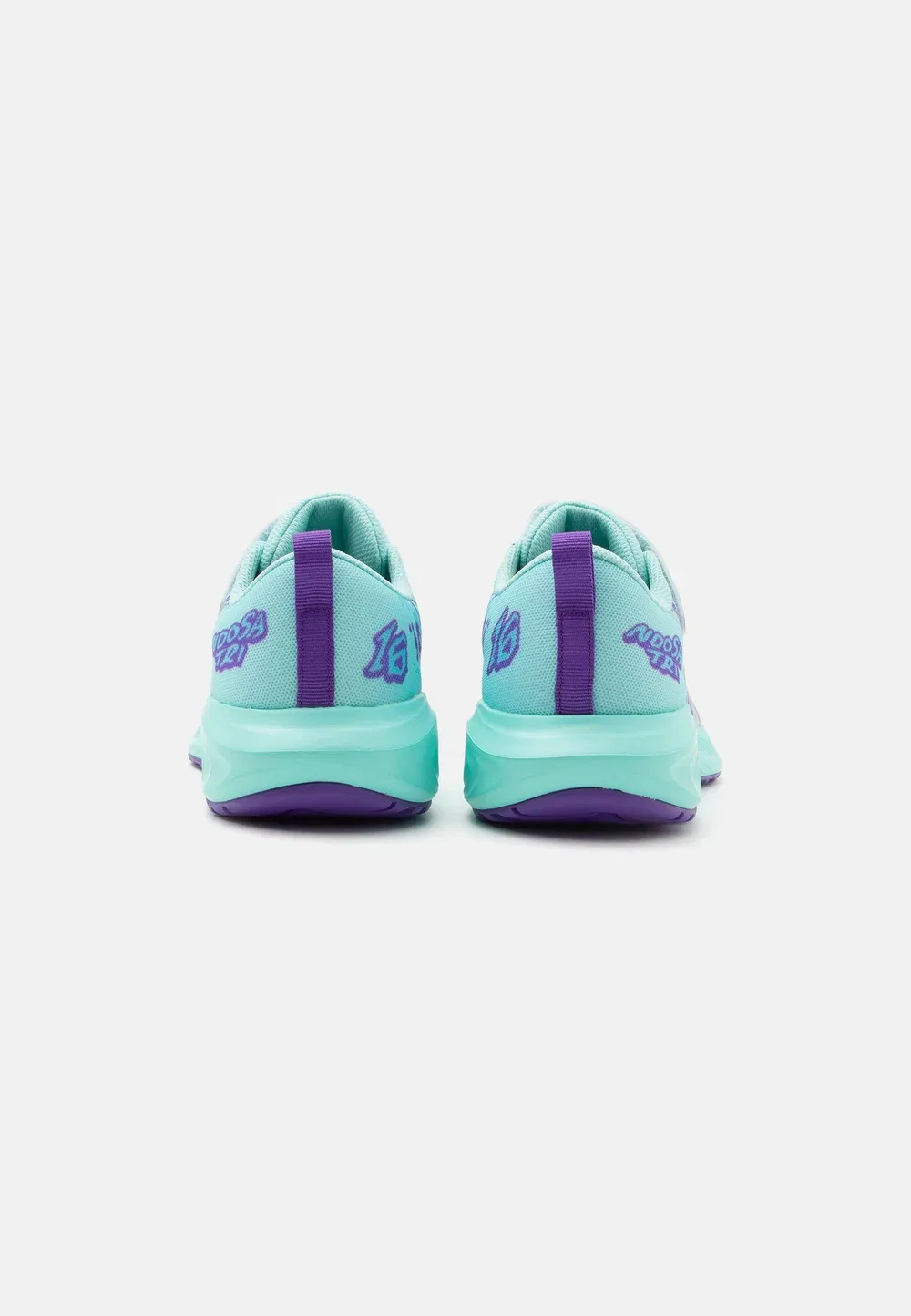 Кроссовки Gel Noosa Tri 16 унисекс для бега по улицам Asics, Illuminate Mint/Radiant Amethyst — фото 3