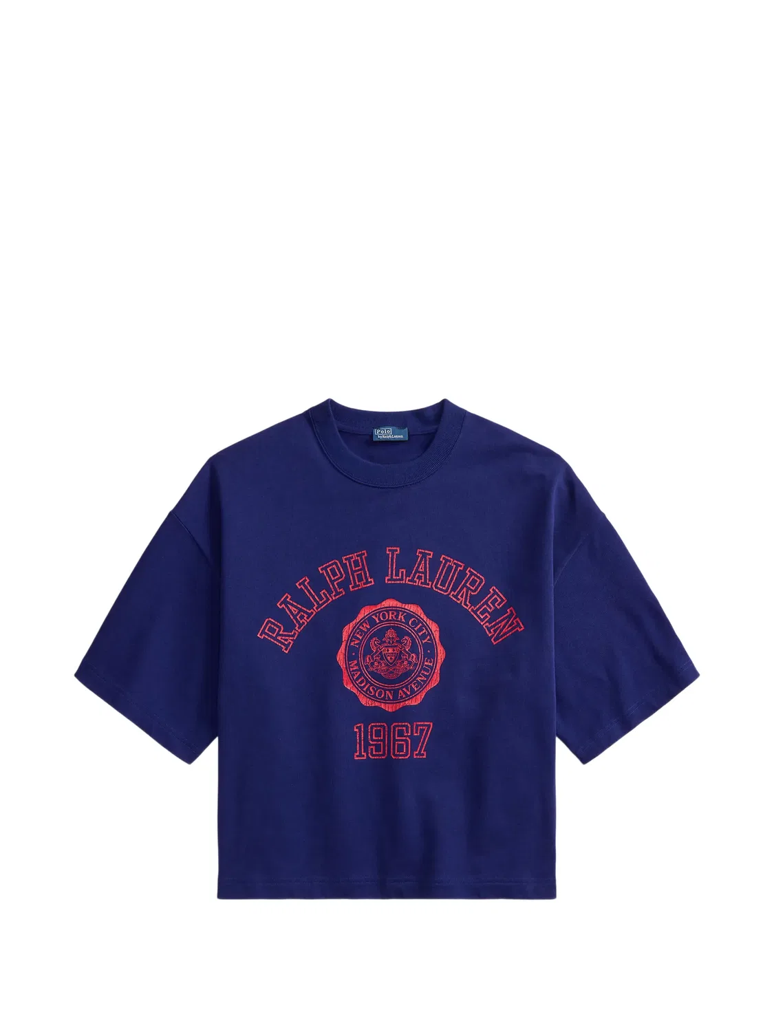 Футболка с логотипом, синяя Polo Ralph Lauren, синий