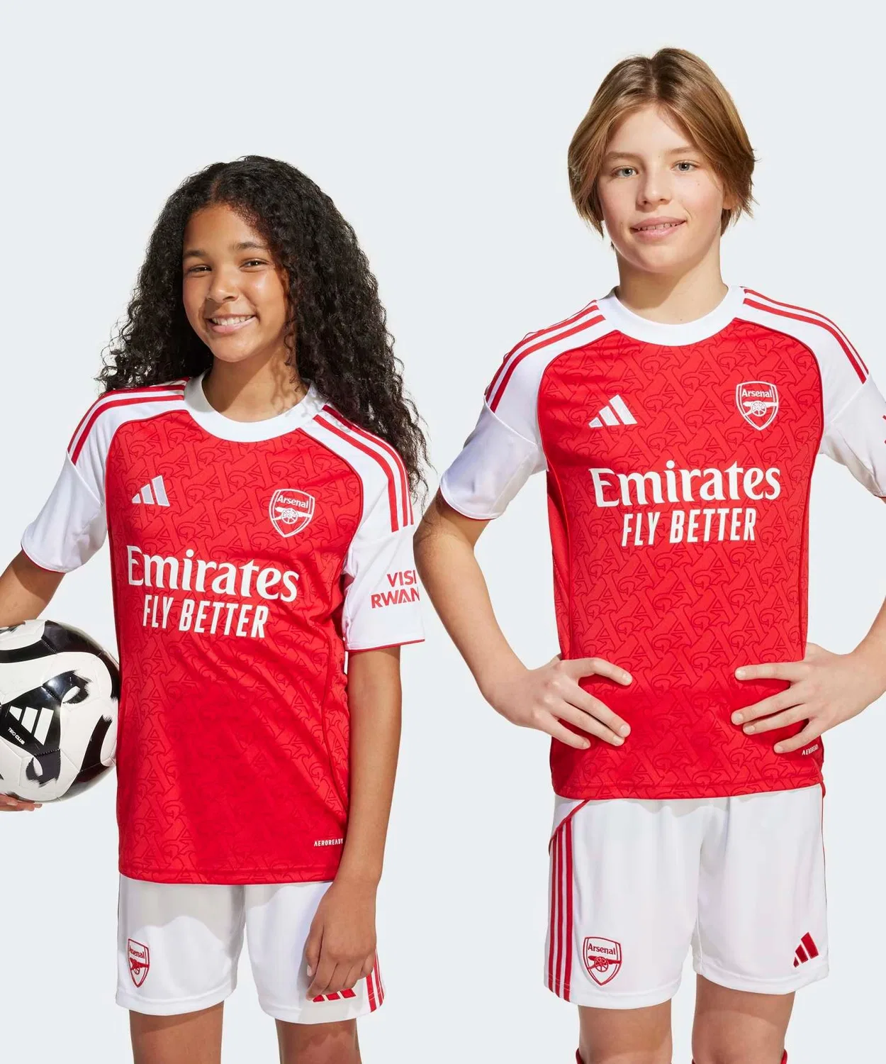 Детская футболка с принтом Arsenal Home Jersey Kids Adidas, Red