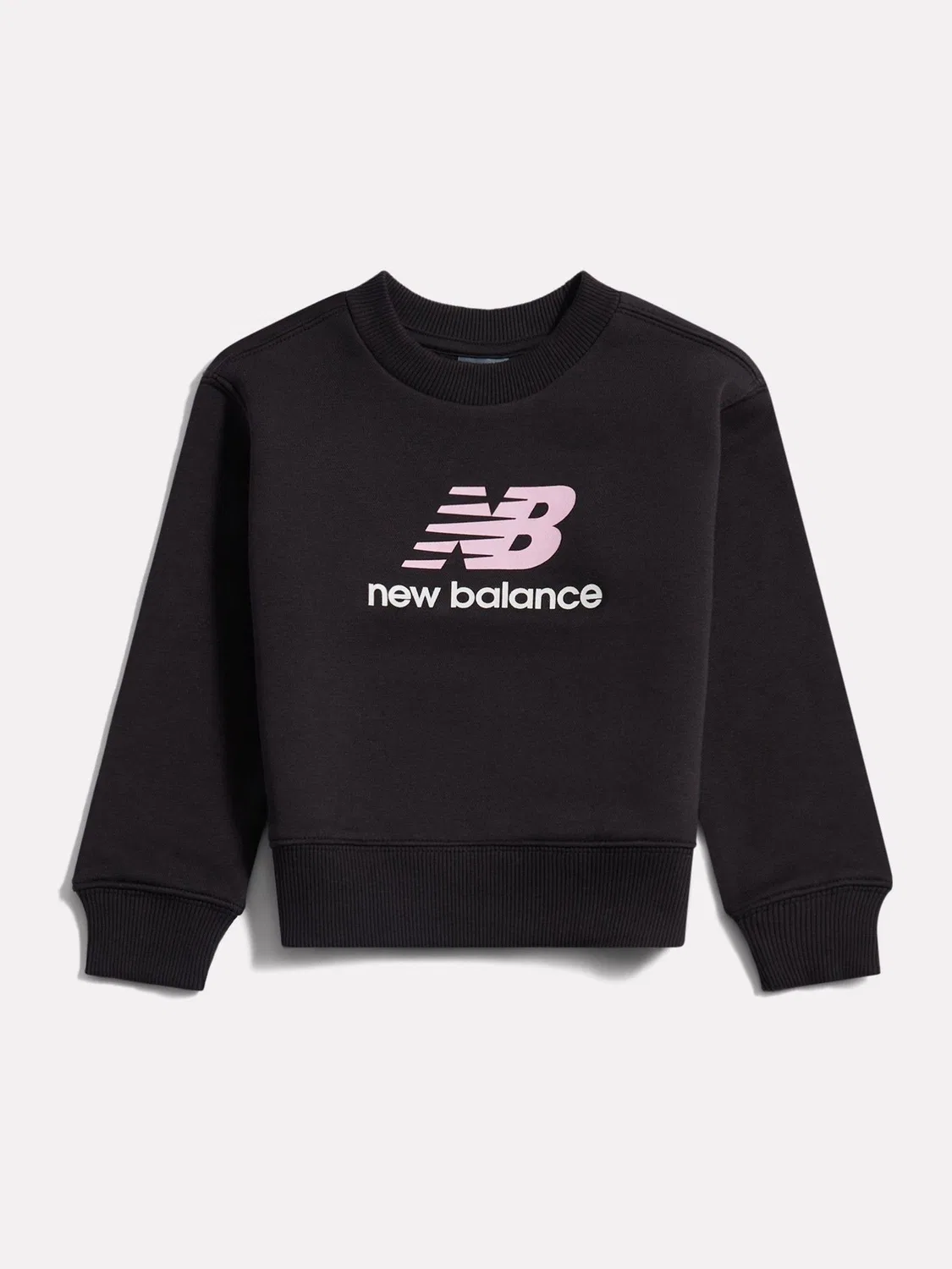 Свитшот с логотипом BB Stacked New Balance, черный