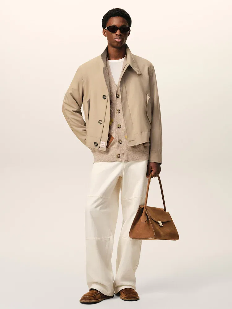 Куртка Harrington, Beige Taupe AMI PARIS
