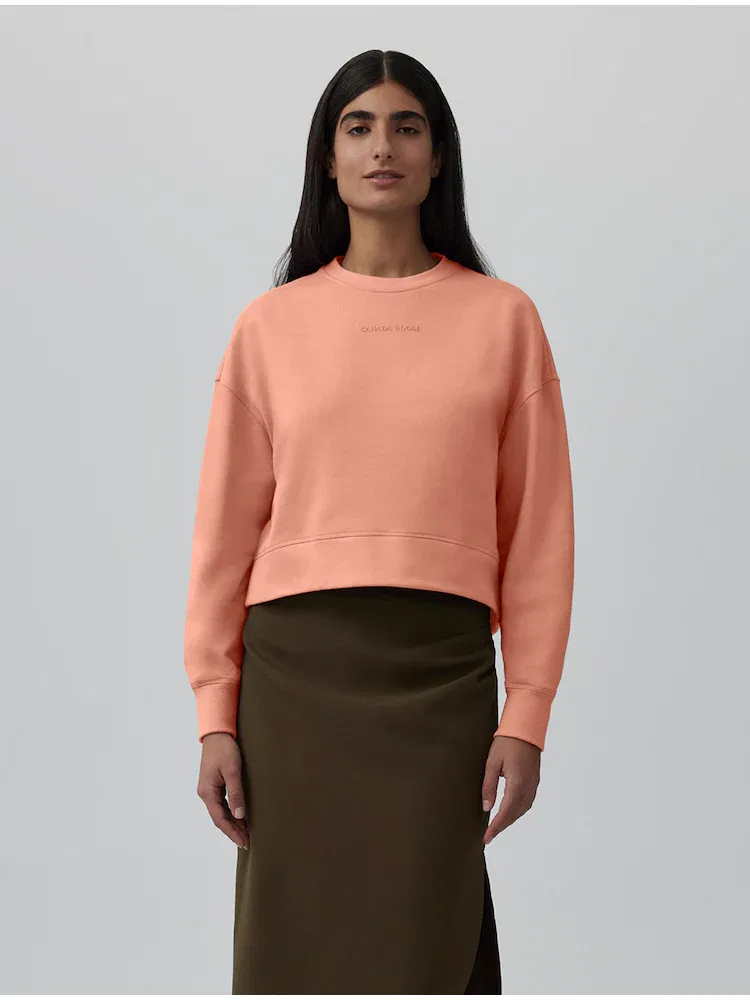 Футболка с длинным рукавом Relaxed Crewneck CANADA GOOSE, Blue — фото 2