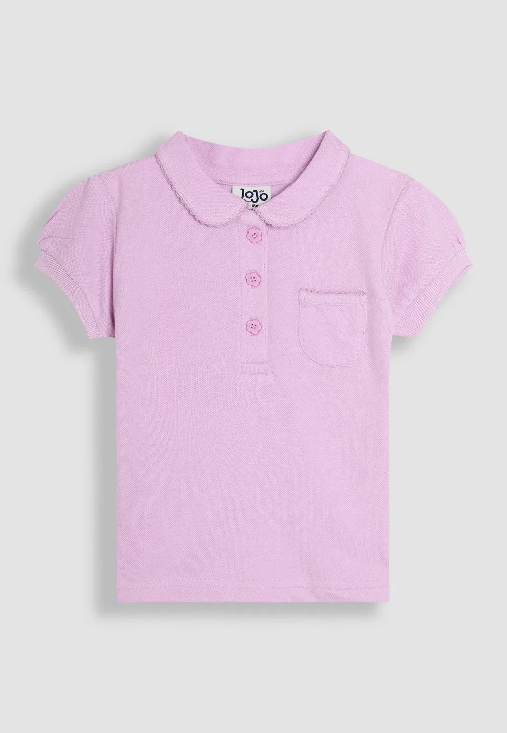 Комплект из 3 рубашек-поло стандартного кроя Jojo Maman Bébé, Pink — фото 2