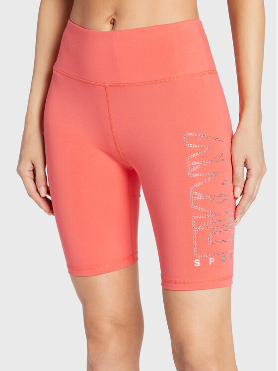 

Байкерские шорты узкого кроя Dkny Sport, розовый
