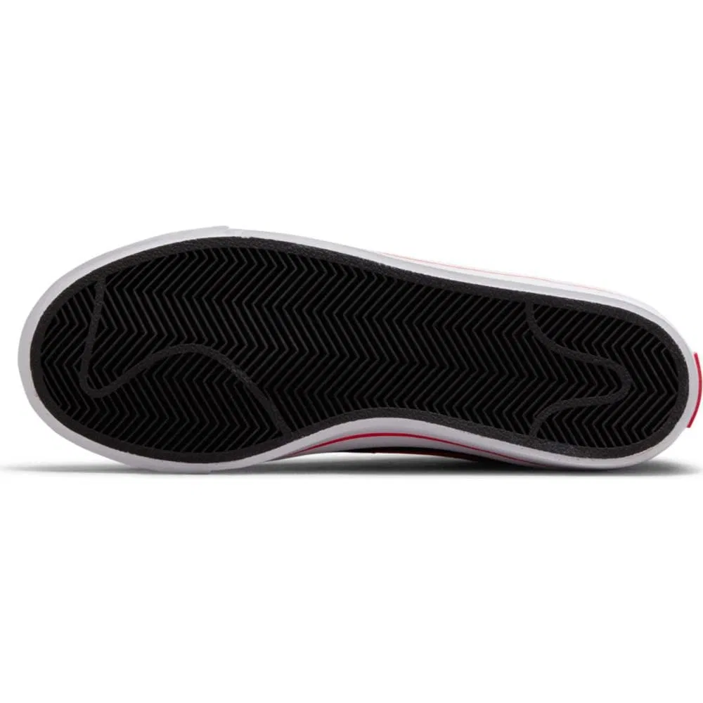Детские кроссовки для мальчиков с закрытым носком NIKE, Black Siren Red White — фото 3