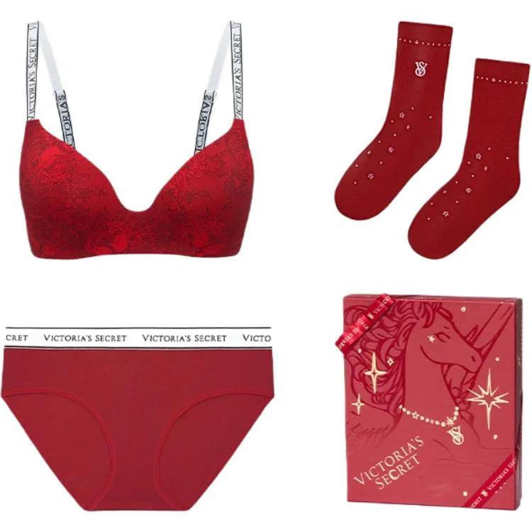 Женский набор нижнего белья Victoria's Secret, Красная Коробка