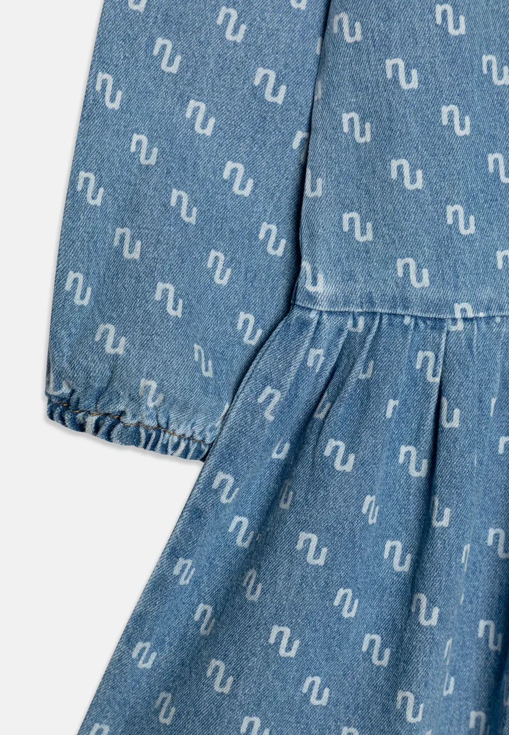 Платье Нкфруна - джинсовое платье Name It, Medium Blue Denim — фото 3