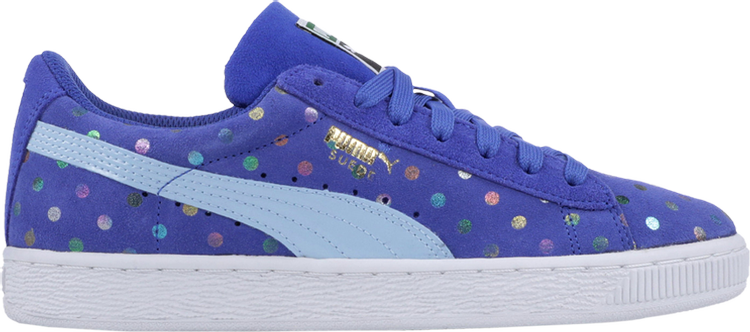 

Кроссовки Puma Suede Jr Dotfetti, синий