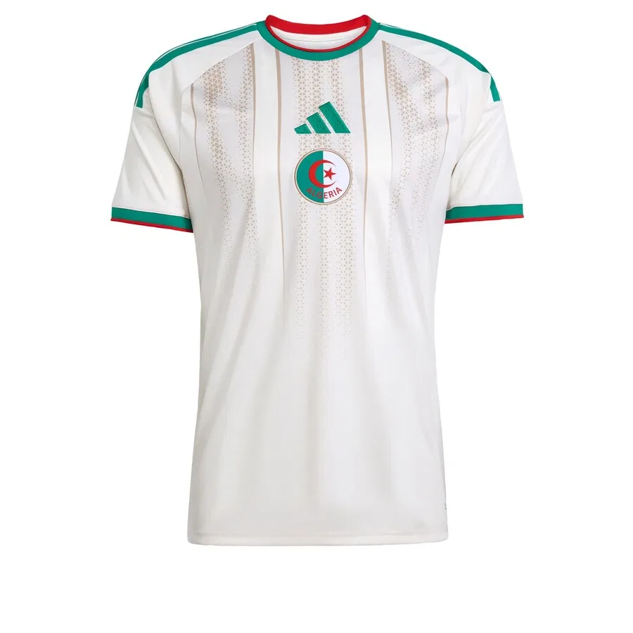 Футболка ADIDAS PERFORMANCE 'Algeria 26 Home' белого цвета