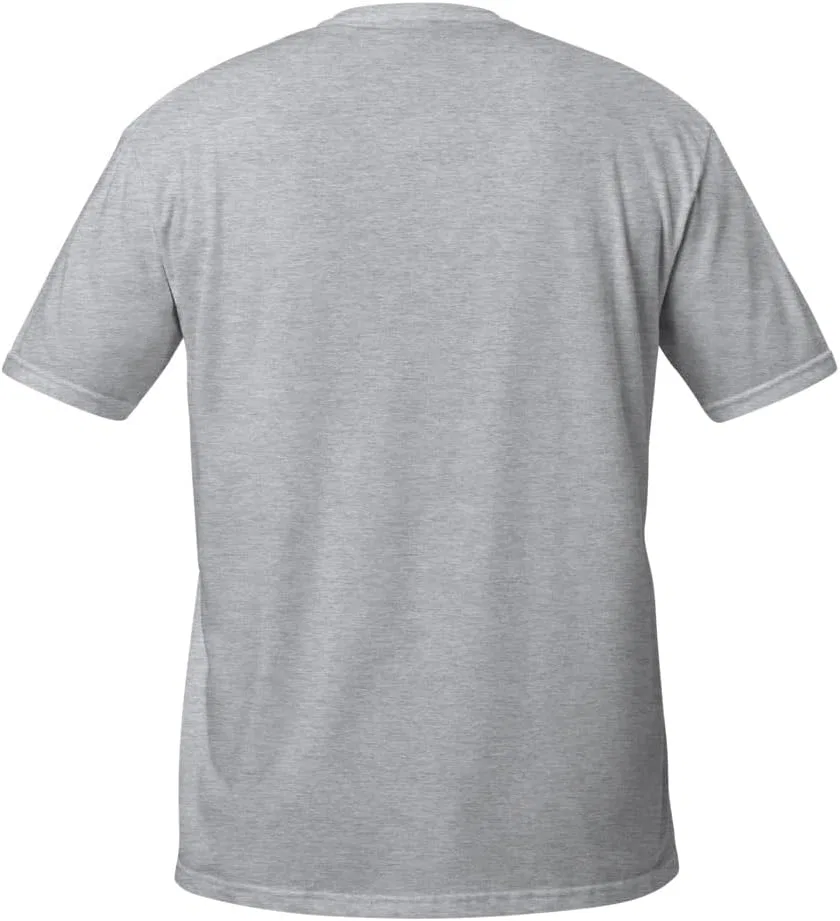 Мужская футболка с электрогитарой 64000 Unisex Softstyle, Sport Grey — фото 2