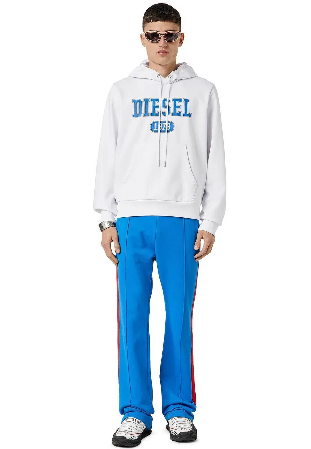 Толстовка с капюшоном Diesel, Blanco