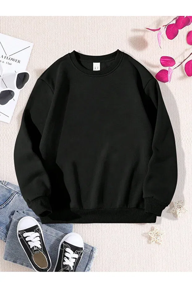 Детские свитшот для мальчиков хлопковый Neromoda, Black