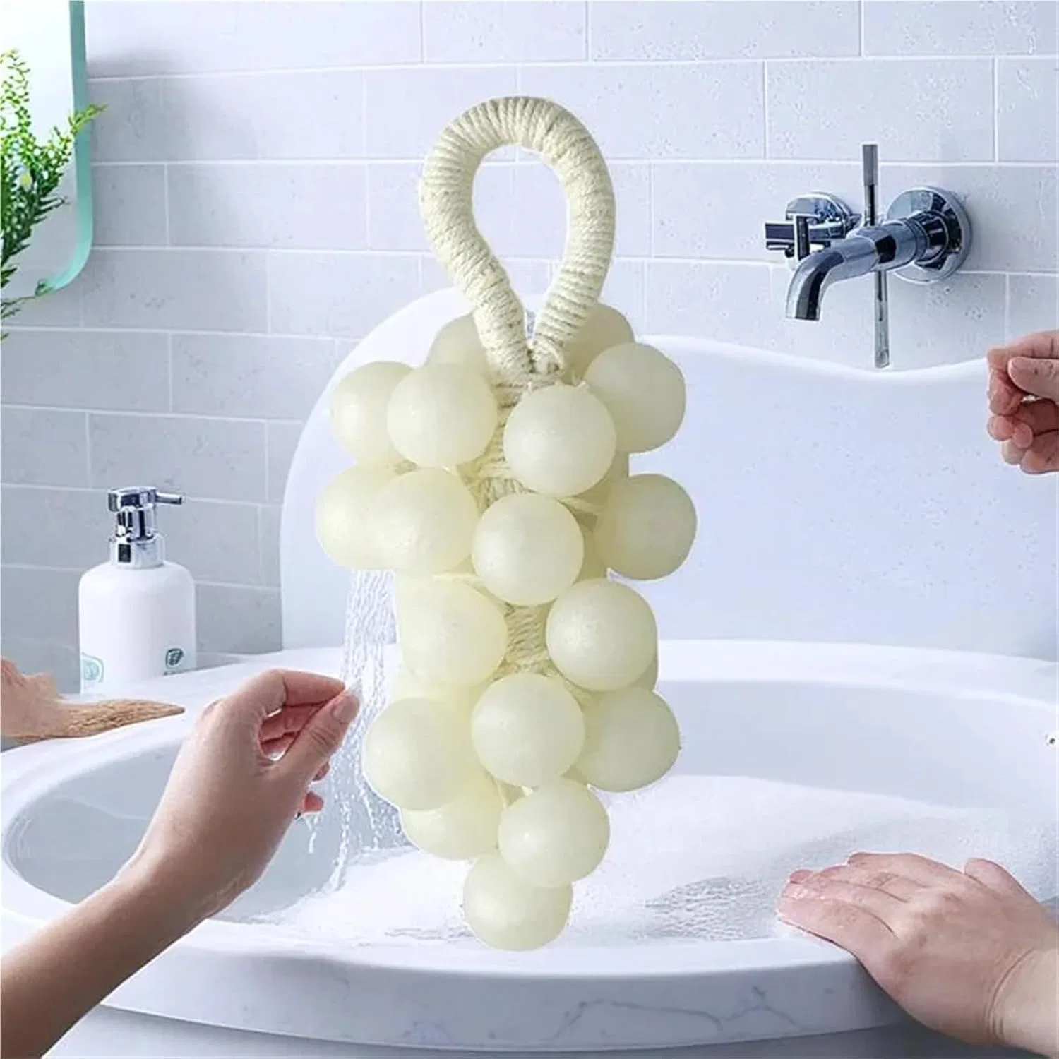 Твердое мыло Pearl Grape Bunch handgemachte Seife, Palut, 300 г, Green — фото 3
