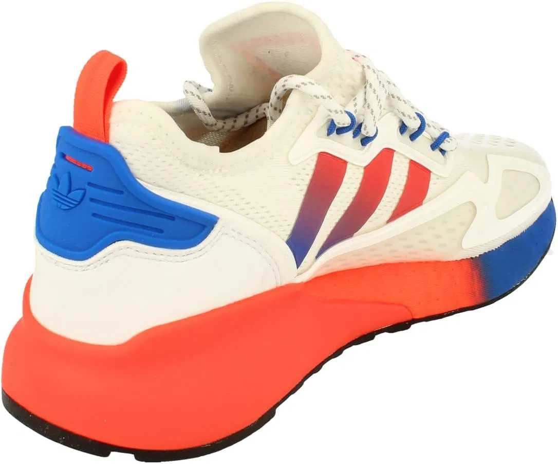 Детские кроссовки для мальчиков adidas, Blue White Red — фото 3
