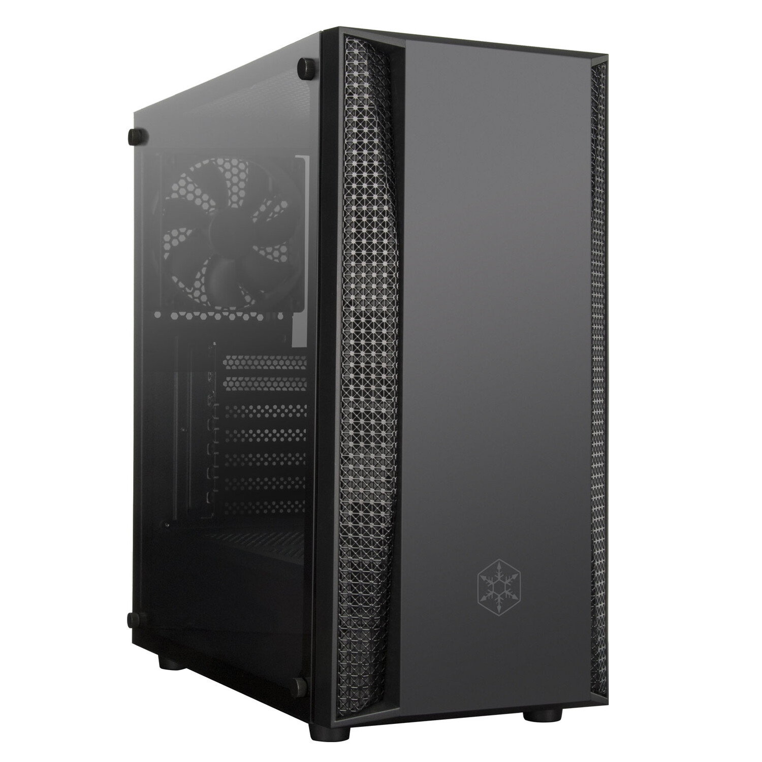 

Корпус SilverStone Fara B1, Midi Tower, SST-FAB1B-G, черный