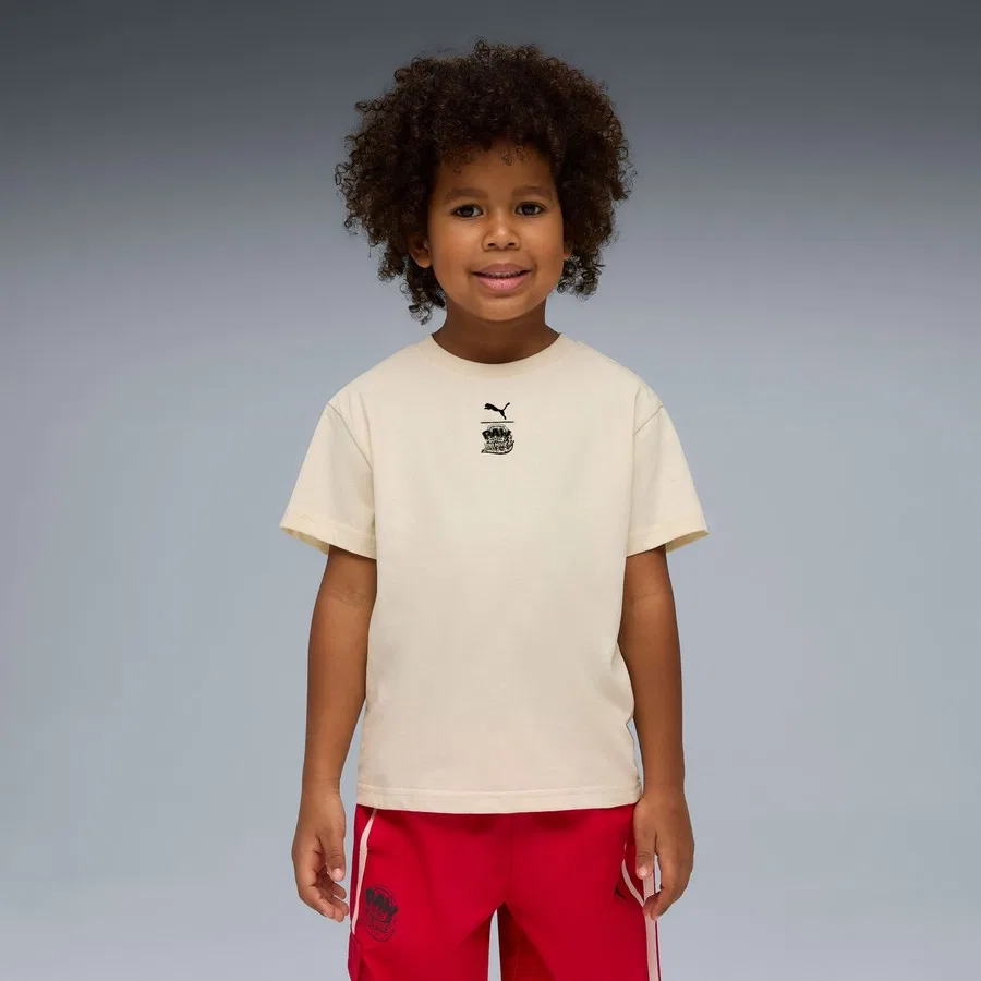 Детская футболка Puma x Paw Patrol, Кремовый