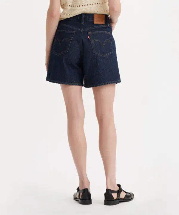 Шорты-багги с высокой посадкой, Levi'S, белый — фото 3