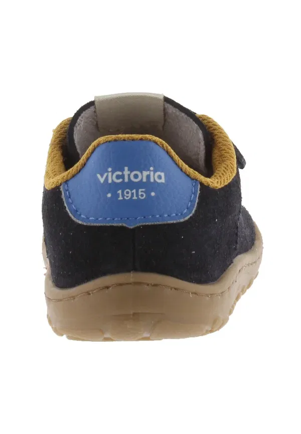 Кроссовки кожаные Bosco barefoot low tennis Victoria Shoes Marino, морской — фото 4