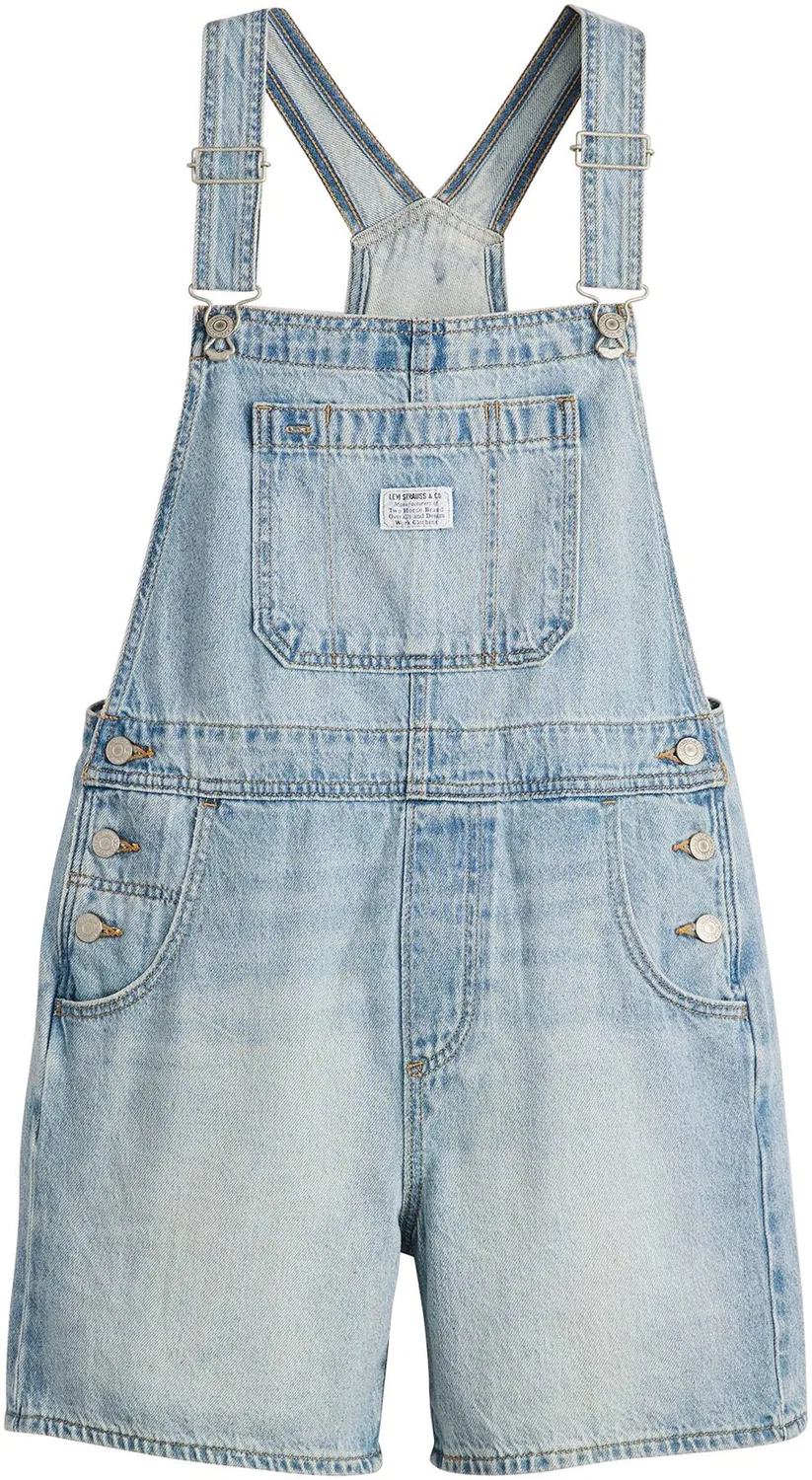 Джинсовый комбинезон LEVI'S Regular, светло-голубой