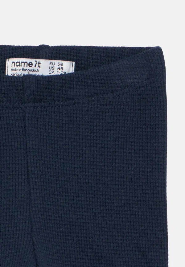Комплект брюк из хлопка с эластаном Nbmbalon long john Name It, vintage khaki/navy blazer — фото 4