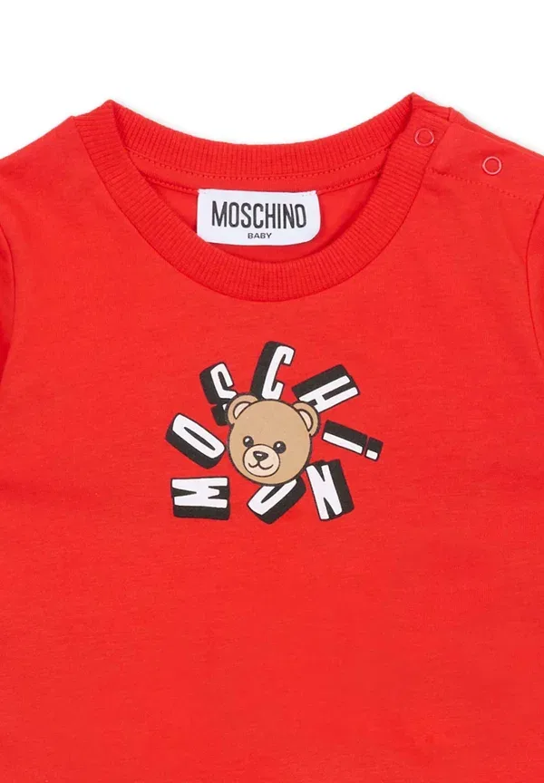 Футболка Moschino, красный — фото 3