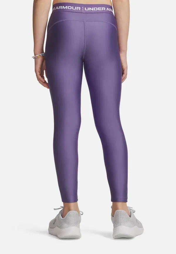 Леггинсы дышащие HeatGear Legging Under Armour Purple Luxe, фиолетовый — фото 3