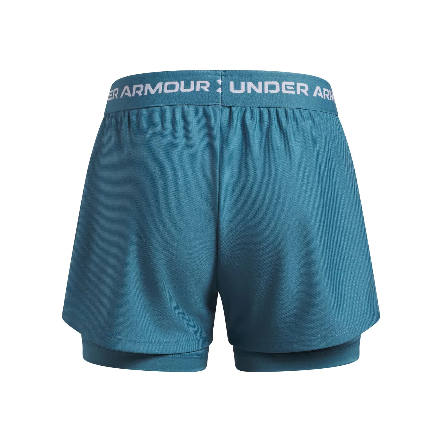Детские шорты с принтом Tech Play Up 2-in-1 Under Armour, Konigsblau Weiss — фото 2