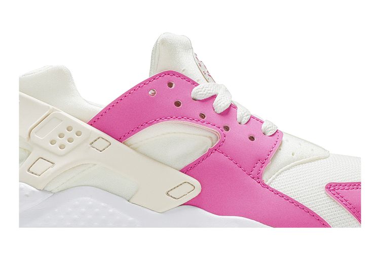 Кроссовки Huarache Run GS 'Cream Fuchsia', кремовый — фото 2