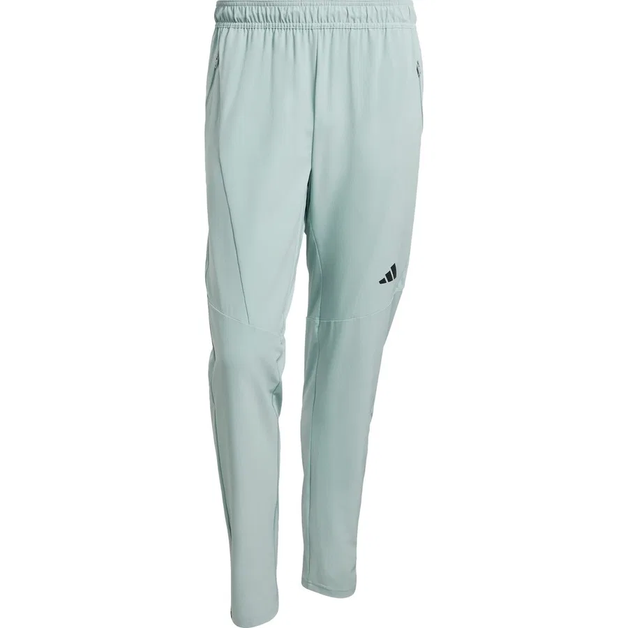Штаны спортивные с зауженным кроем Performance D4T Workout adidas, Светло-зеленый — фото 3
