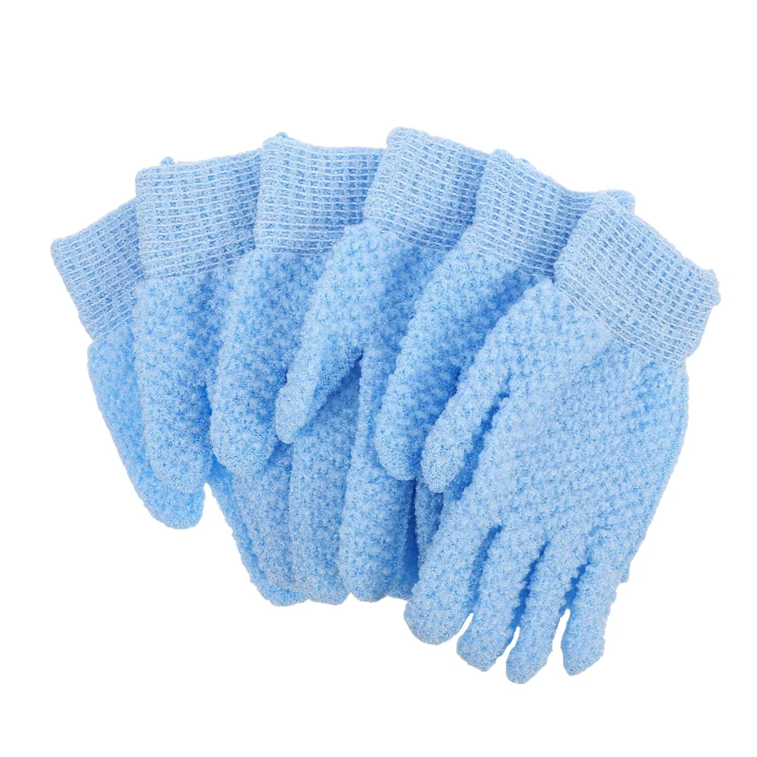 Пилинг-перчатки 3 пары Healeved, Nylon, Blue