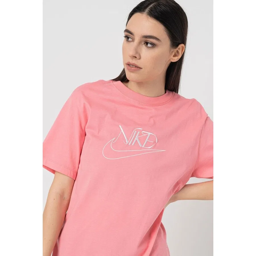 Футболка женская с принтом Nike Sportswear Tee, Nike, Розовый — фото 3