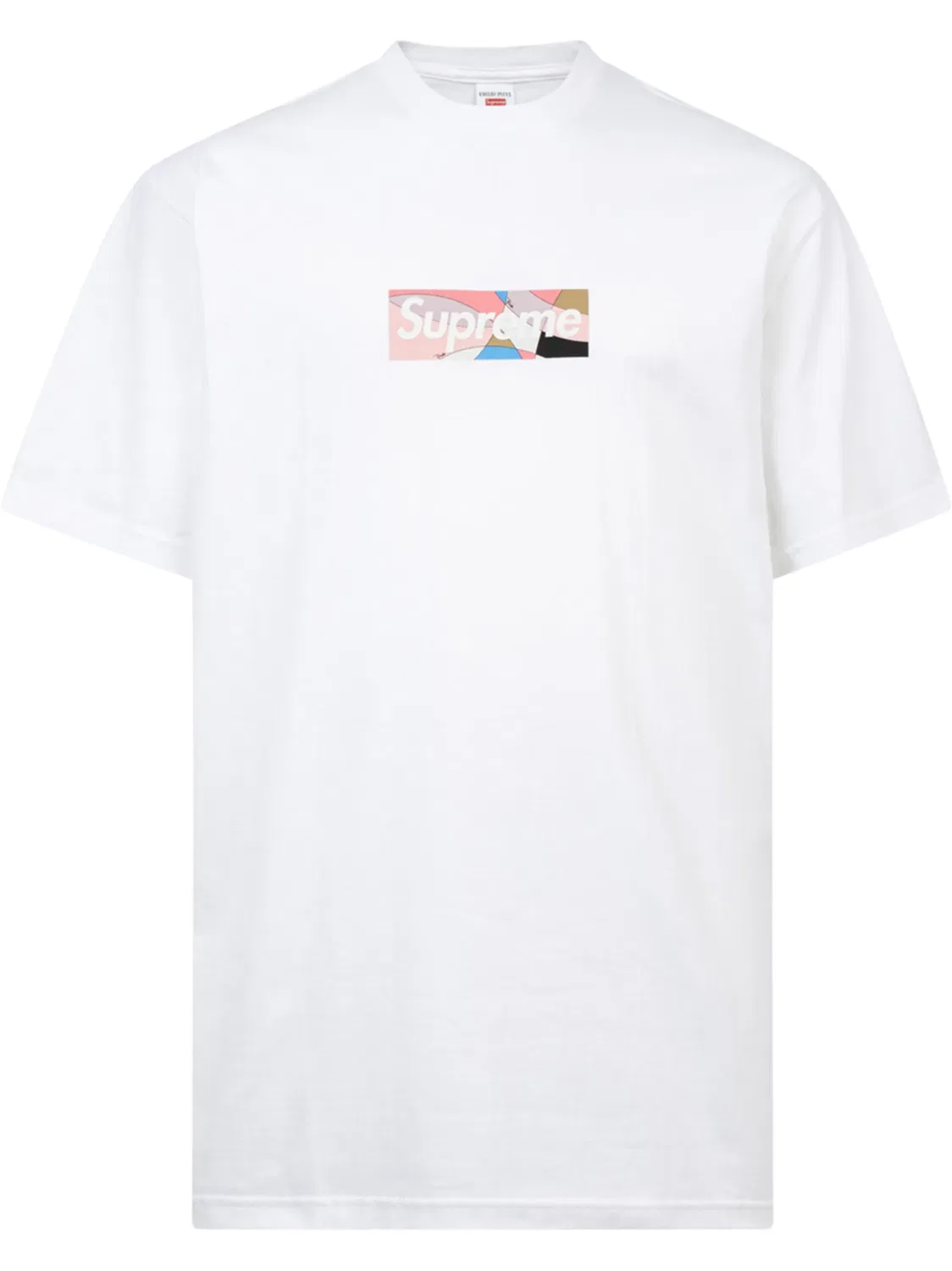 Supreme Футболка Box Logo белая