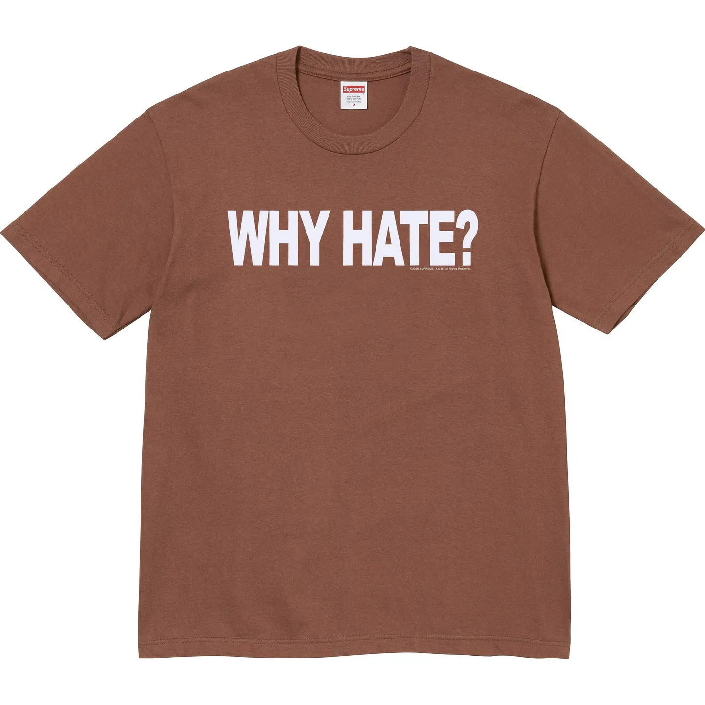 Футболка с круглым вырезом Supreme SS26 T Shirts Unisex, Черный — фото 4