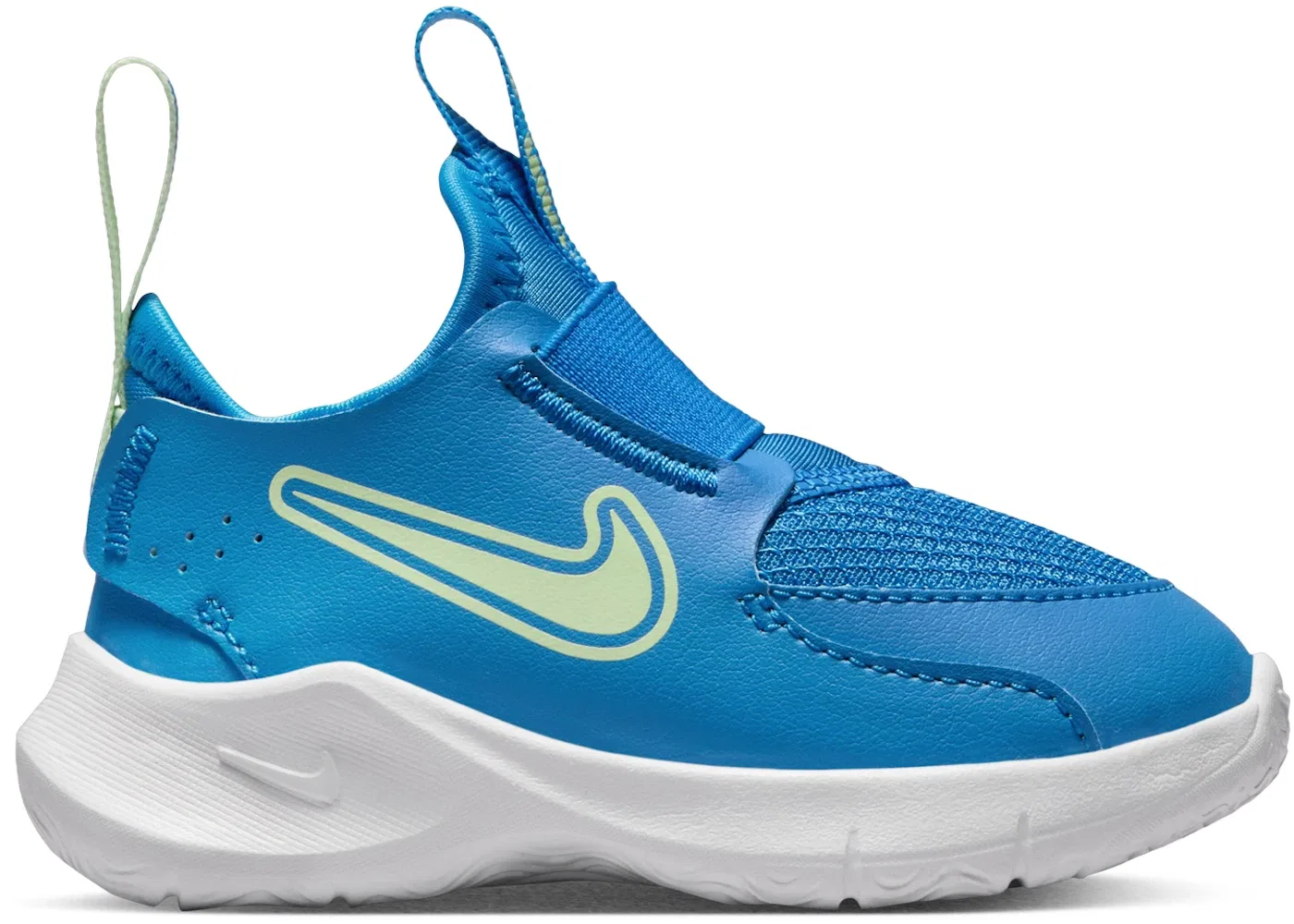 Детские кроссовки с шнуровкой Nike Flex Runner 3 Nike, Photo Blue Vapor Green