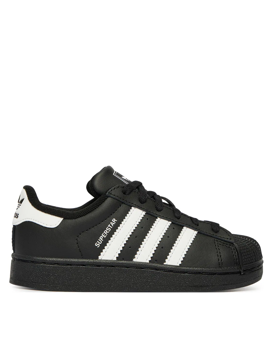 Кроссовки для мальчика Superstar Adidas, черный
